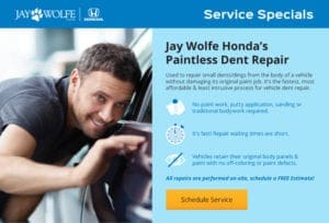 September Service Specials from Jay Wolfe Honda