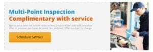 Multi-Point Inspection with service